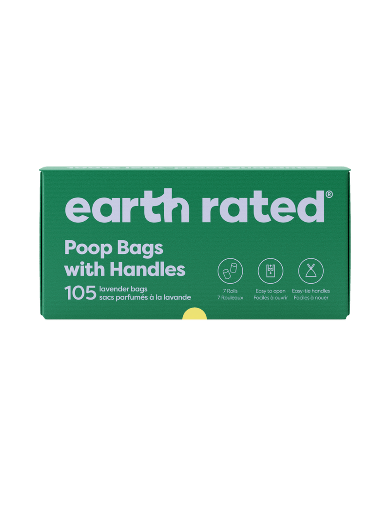 Dog Poop Bags With Handles on a Roll X7